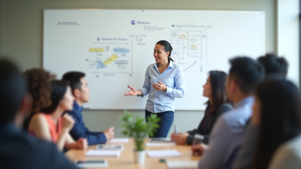 MindSpark Labs facilitator guiding participants through creative problem-solving methodology